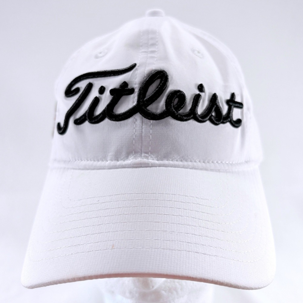 Vintage 2001 Titleist Ruggles Ferry Golf Club Adjustable Strapback Golf Cap Hat
